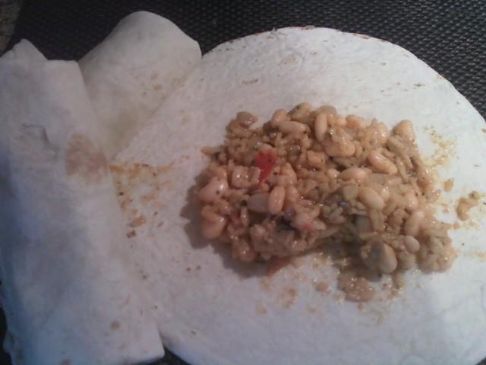 Veg*n Bean and Rice Burritos