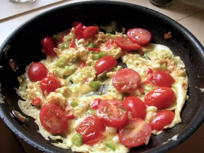 Veggie Garden Omelets