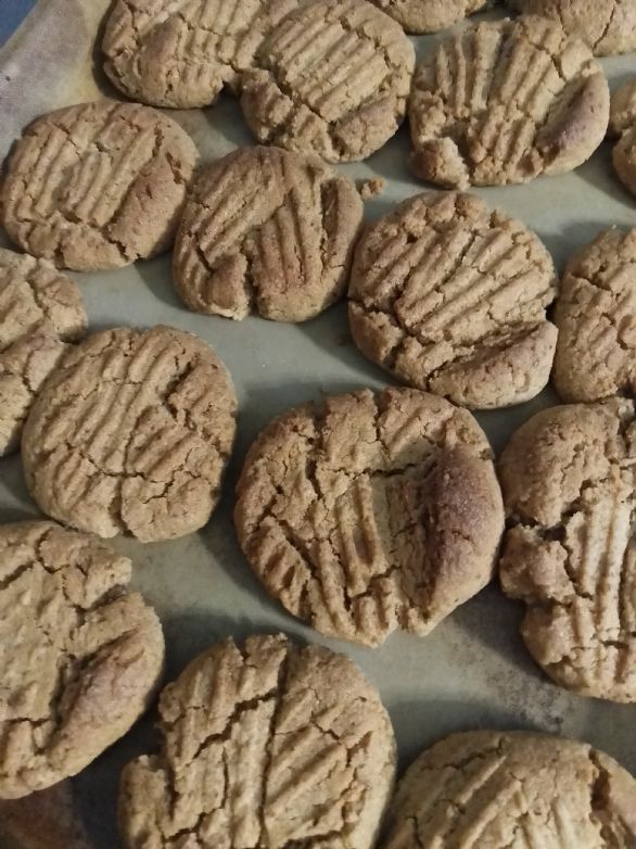 Flax Peanut Butter Cookies