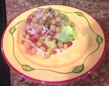 Judi's Garbanzo Bean Salad