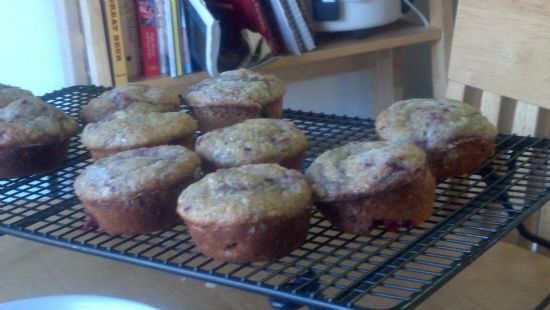 Raspberry Orange Muffins