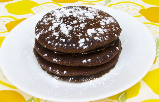 Organic Chocolate pancakes