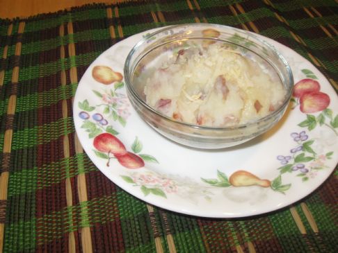 Garlic Parmesan Mashed Potato and Turnip ~ by 2 Persevere