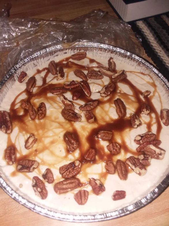 ketoSOUL NoBake Pecan Crust Cheesecake