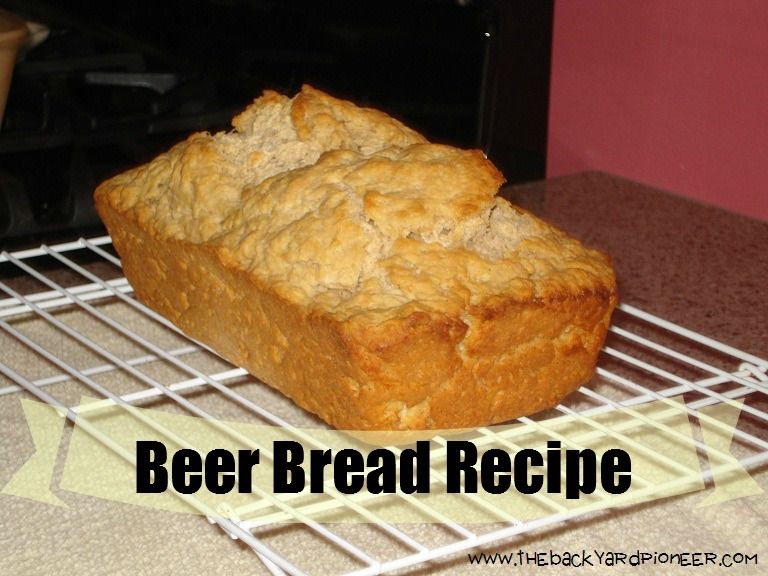 3-Ingredient Beer Bread