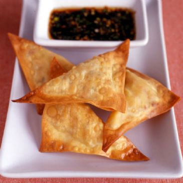 Baked Vegetarian Wontons