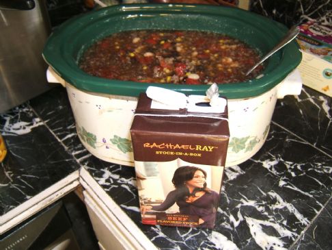 WLS Crock Pot Spicy Beefy Beany Taco Soup