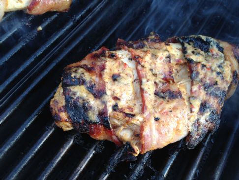 Grilled Bacon-Wrapped Chicken