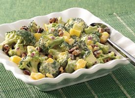 Spicy Broccoli Mango Salad