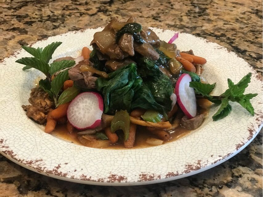 Steak stir fry