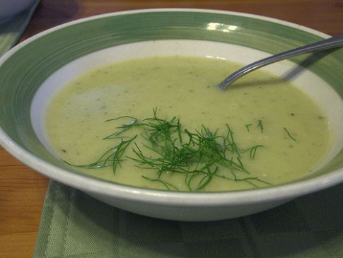 Fennel Soup in the Raw