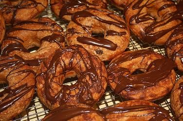 Protein sugar free Chocolate baked doughnuts
