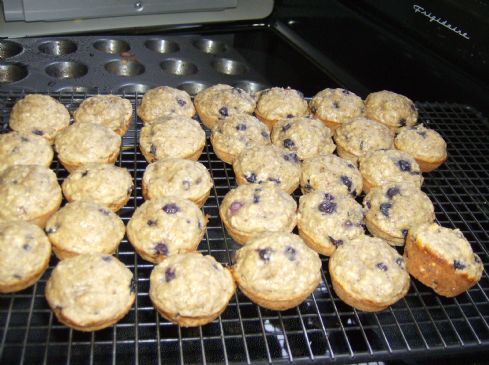 Blueberry Banana Mini-Muffins