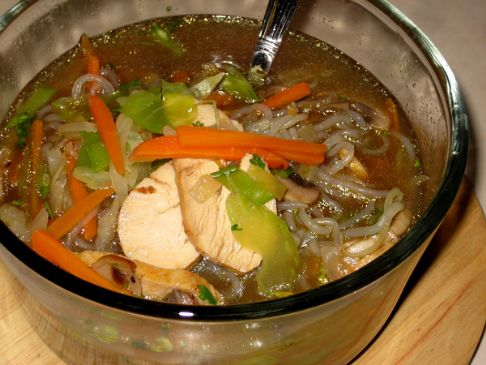 Oriental (Shirataki) Noodle Soup for 1