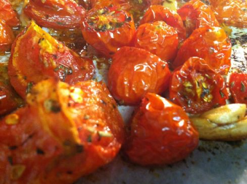 Roasted Tomato Basil Pizza