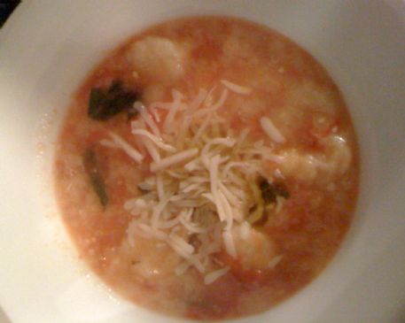 Tomato Basil Bread Soup