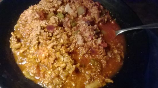 Turkey and Vegetable Chili