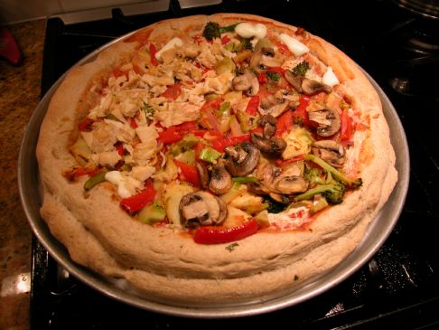 Super Wheat Stuffed Crust Pizza!