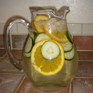 Thirst Quenching Cucumber/Orange Water