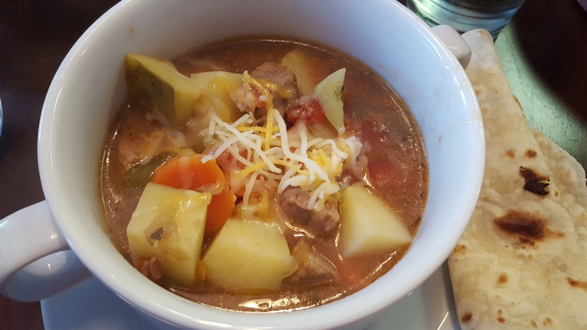 Green Chile Beef Stew