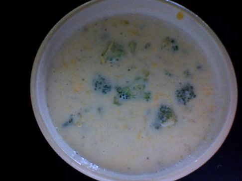 Cheesy Broccoli Mushroom Soup