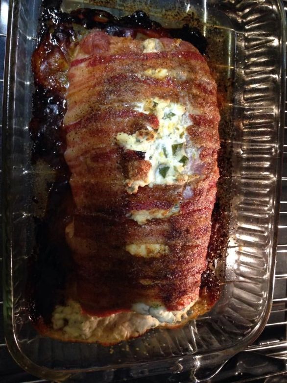 Stuffed pork loin