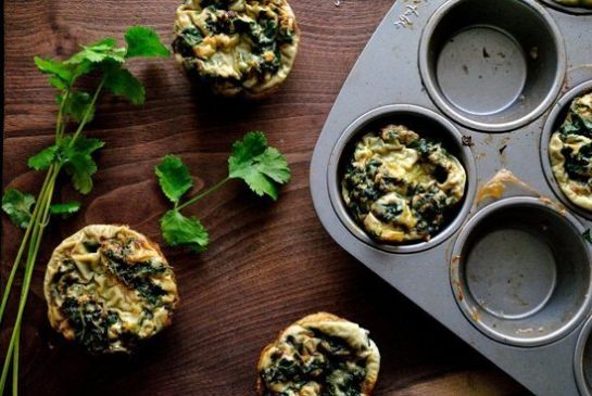 Spicy Green Egg Muffins