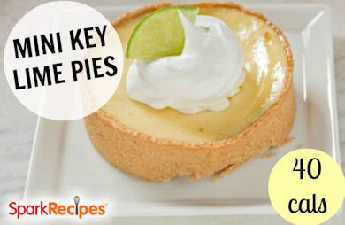 Mini Frozen Key Lime Desserts