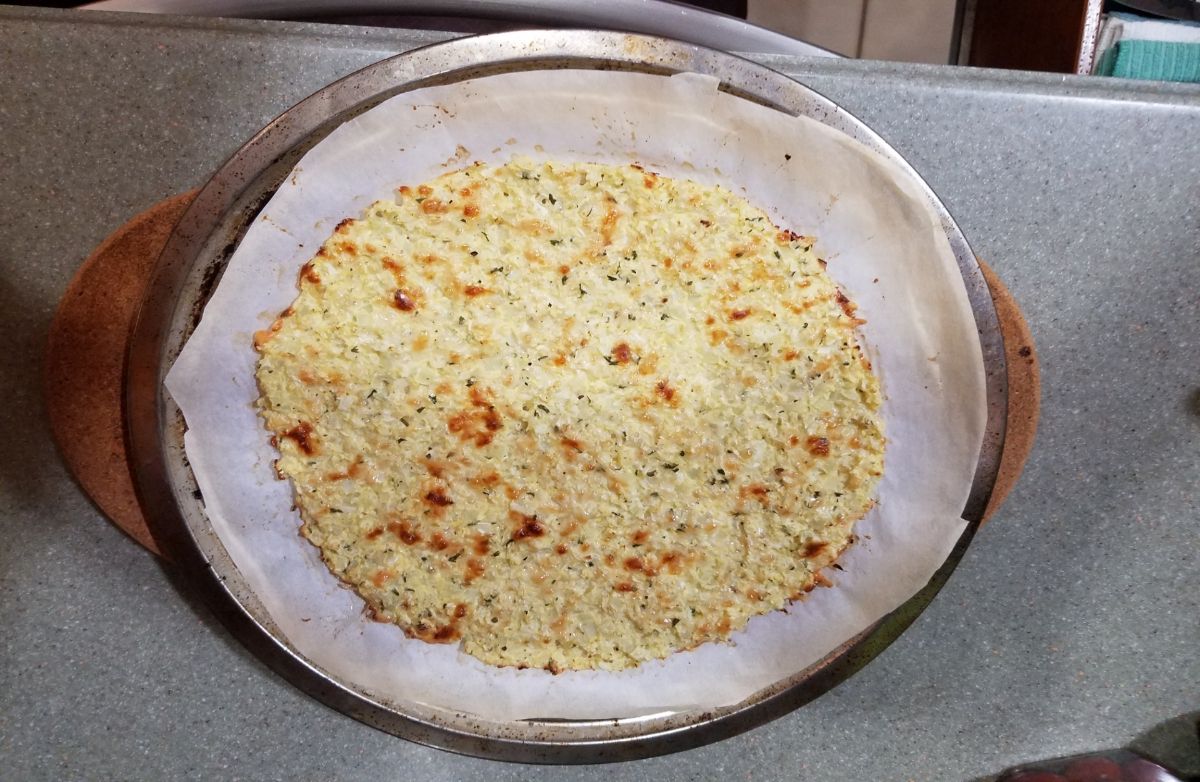 Cauliflower Pizza Crust