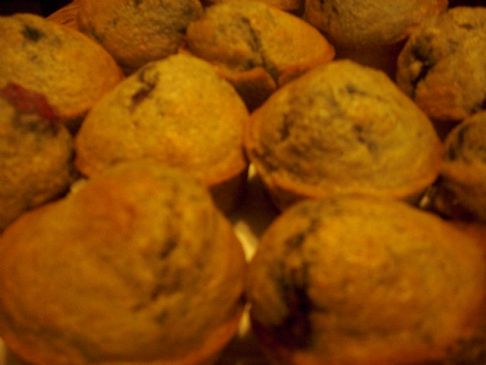 Whole-Wheat Lemon Raspberry Muffins