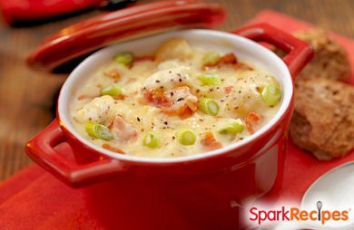 Slow Cooker Healthy Potato Soup