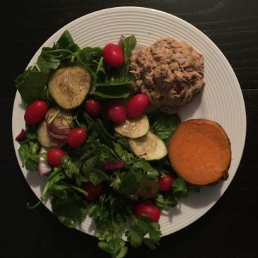 Zesty Cilantro Tuna Salad