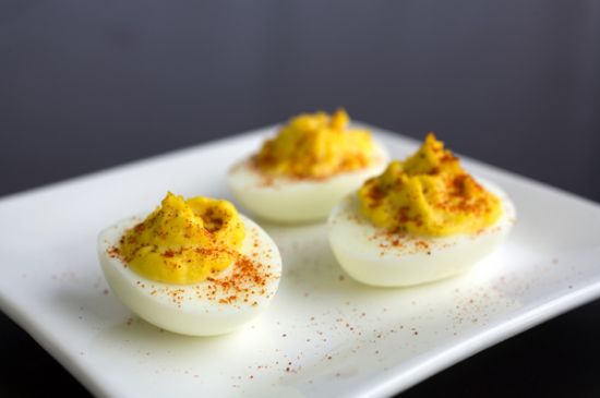 Lighten-Up Deviled Eggs