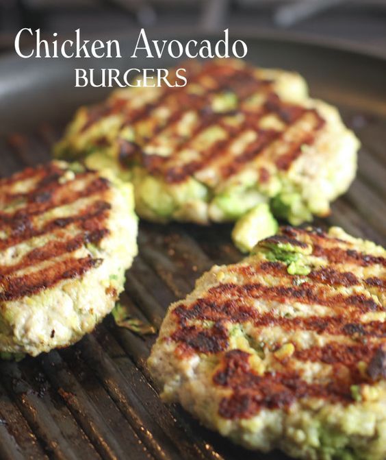 Chicken Avocado burger