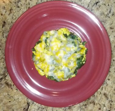 Egg and Cheese Florentine Patty