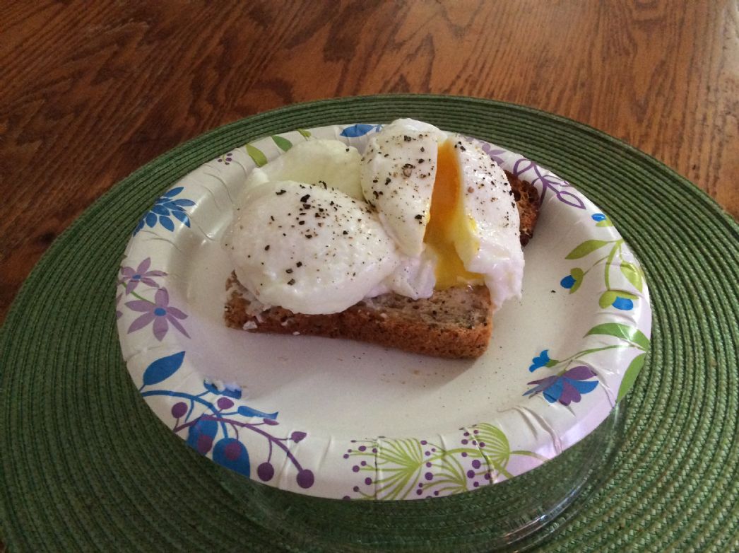 Pouched Eggs (gluten free zone)