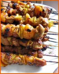 SOSATIES or South African Shish Kebabs