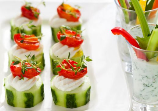 Easy Cucumber Cups