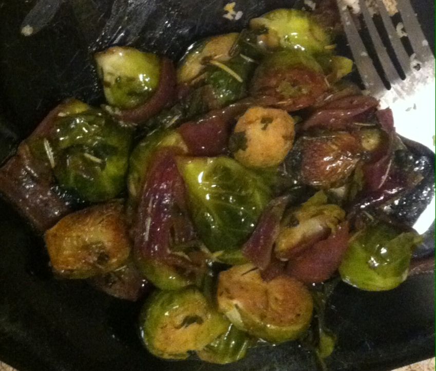 Saucepan Brussels Sprouts