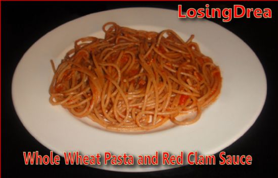 Spaghetti and Red Clam Sauce