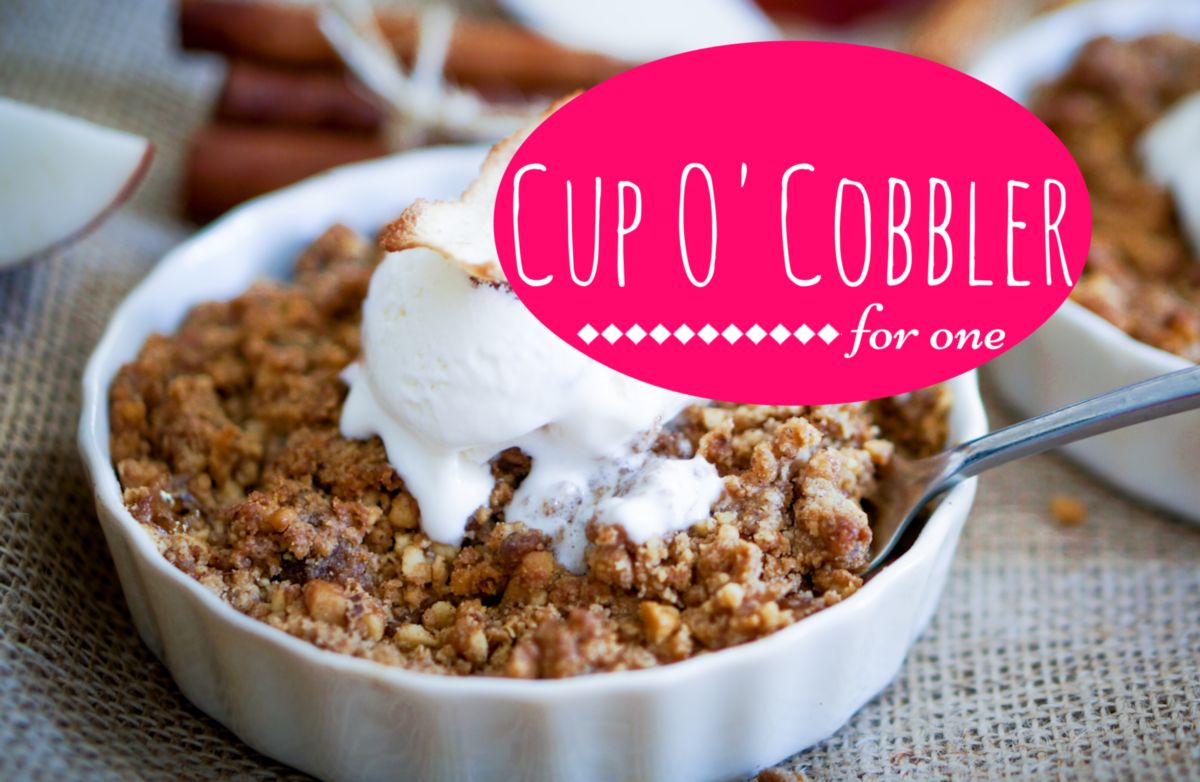 Cup o' Cobbler for One