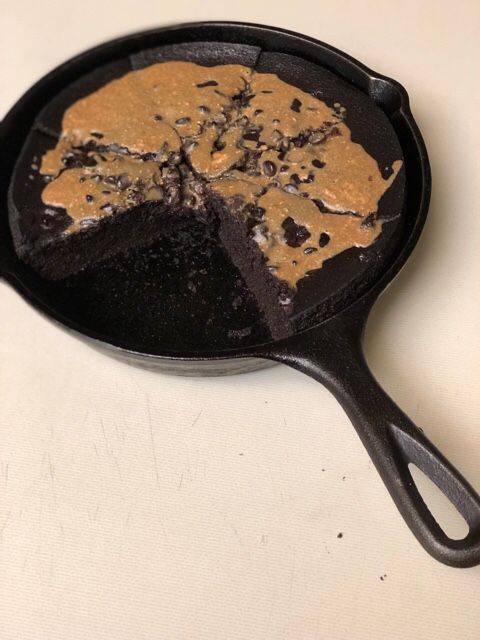 Low Carb/Keto Brownie Skillet