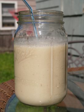 Fresh Banana Coconut Smoothie