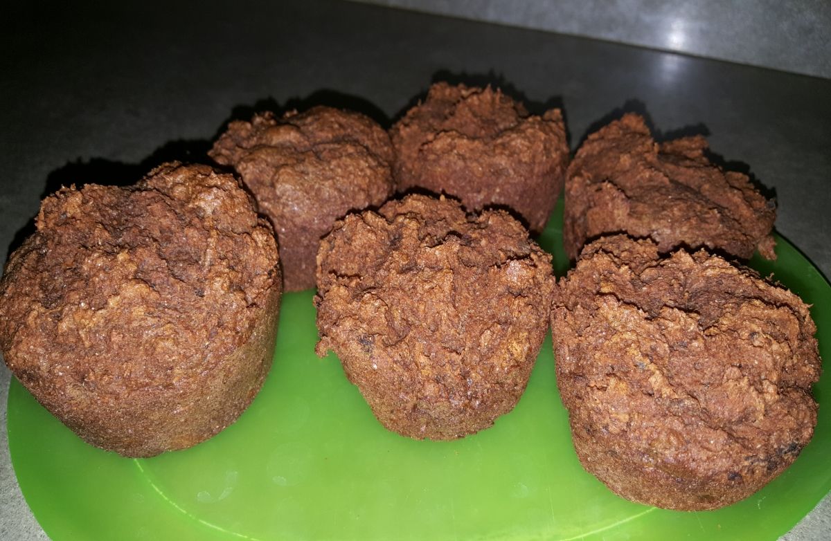 Apple Carrot Pulp Muffins