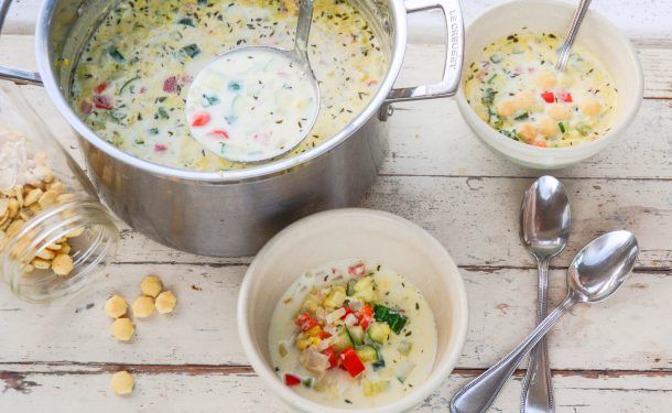 Sweet Corn and Vegetable Chowder