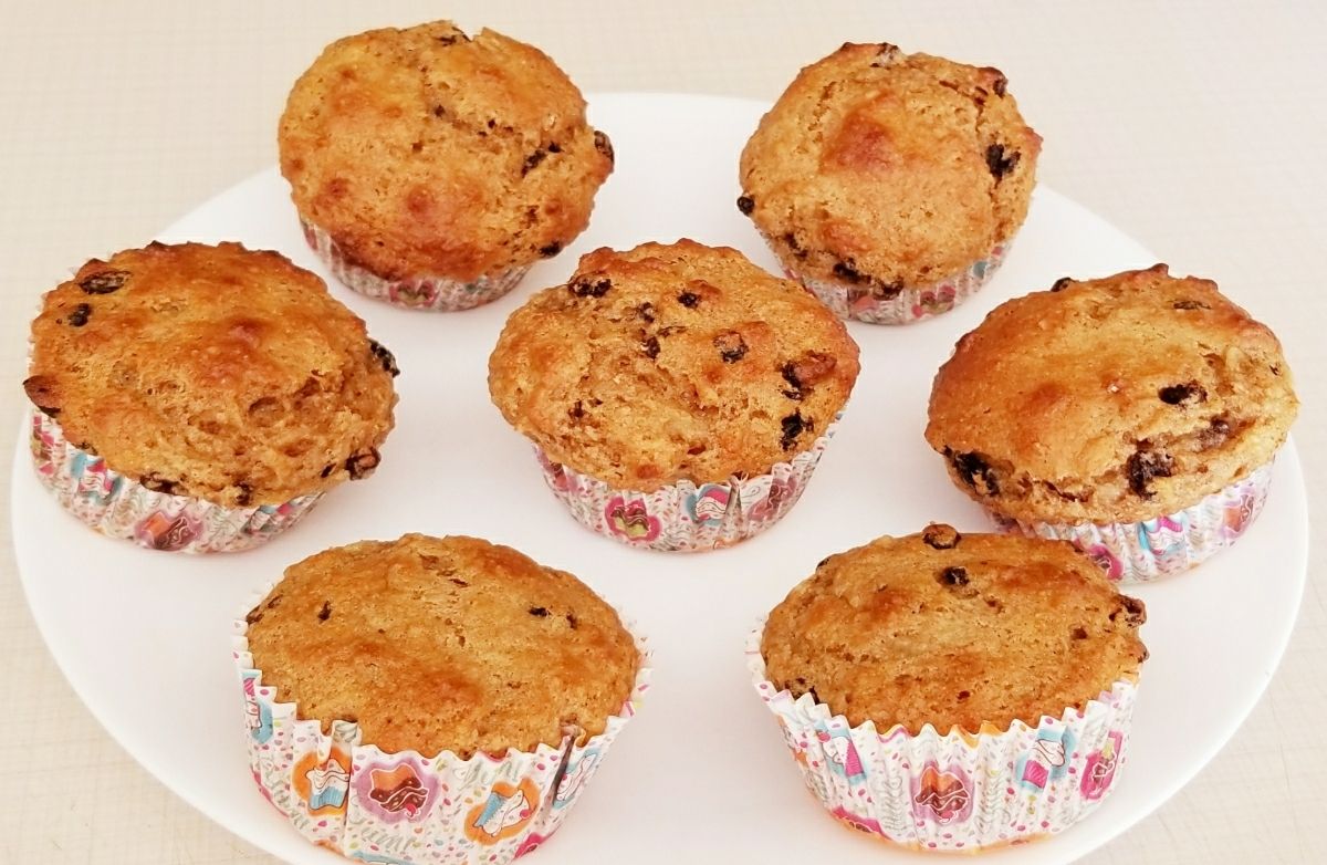 Bridget May's Whole Wheat Muffins With Raisins
