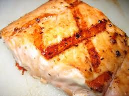 Grilled Garlic Lemon Salmon