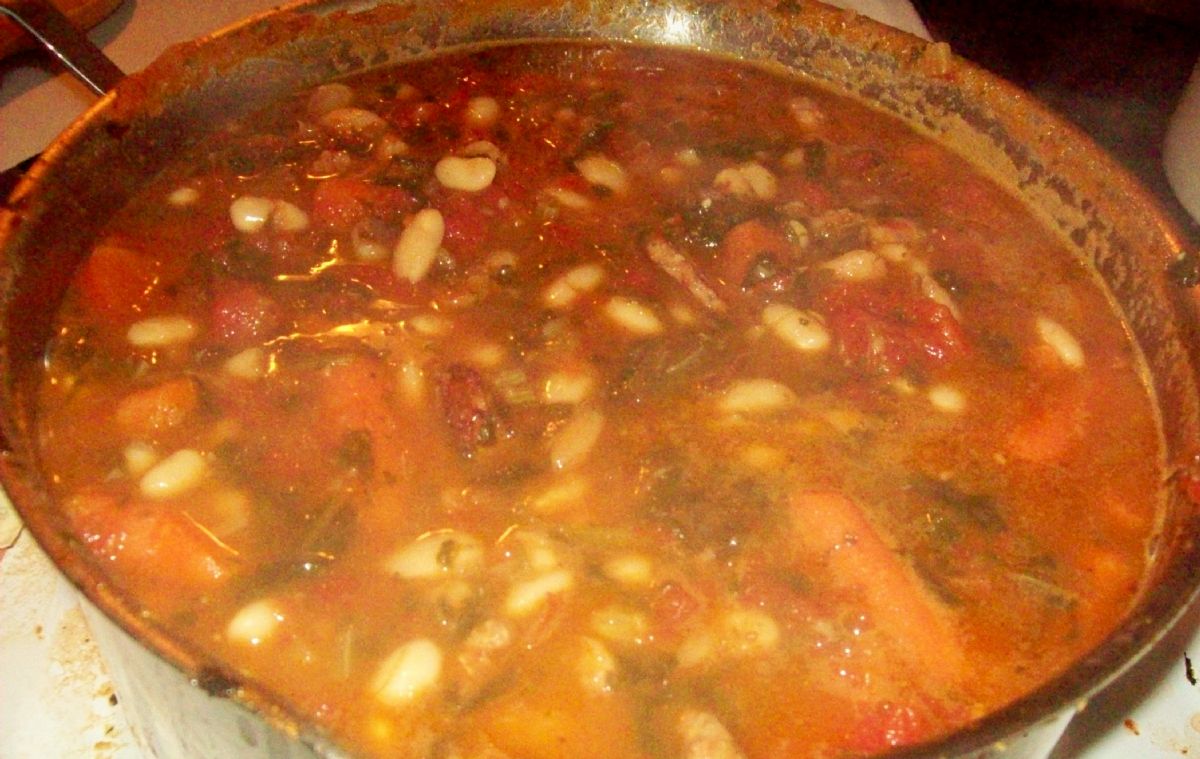 Winter White Bean and Italian Sausage Soup