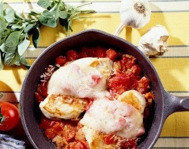 Single-Serving California-Style Chicken Cordon Bleu