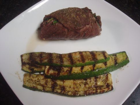 Greek Grilled Zucchini